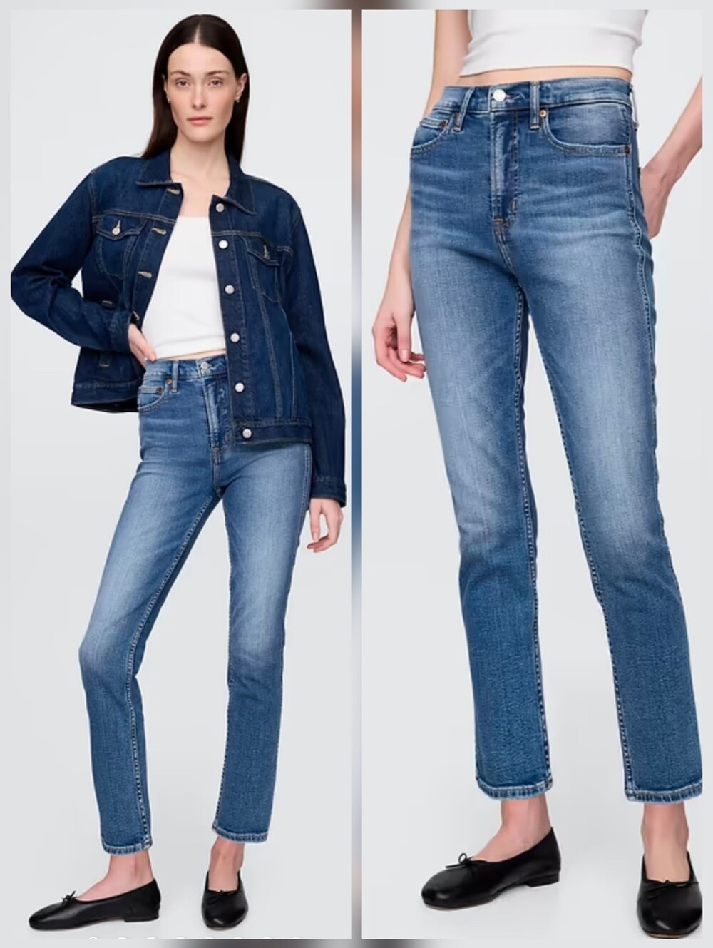 ❤️ GAP HIGH RISE VINTAGE SLIM JEANS, 2 (26)